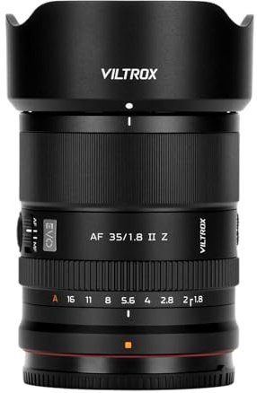 VILTROX APO 35mm F1.8 Z Objetivo, AF 35mm f/1.8 II EVO Z para Nikon Z | AF 35/1.8 II Z, Objetivo Full Frame con Gran Apertura para Nikon Z6 III Zf Z8 Z9 Z30 Zfc Z50 II Z7 II ZR
