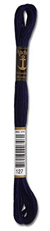 Anchor Sticktwist 8m Farbe 127 - polarblau