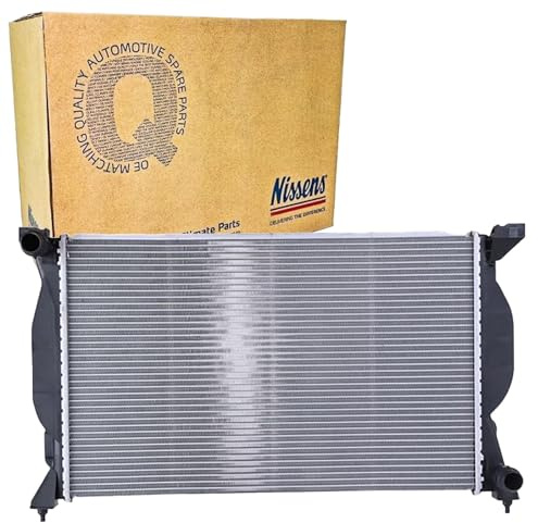 NISSENS 60301A Kühler Motorkühlung Kühler Wasserkühler Motorkühler für AUDI A4 Avant (8E5, B6) 8E0121251AT 8E0121251G