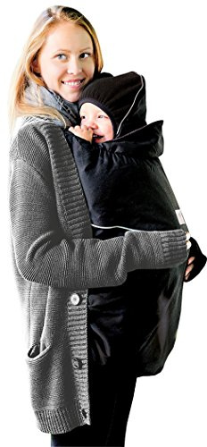 manduca by MaM Tragecover (Black, Deluxe Cover Original)