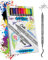 Online 19051 Calli.Brush 10er Set Handlettering Brush-Pen, Pinsel-Stifte Set, Kalligraphie-Set, Pens mit Calligraphie-Spitze und Pinsel-Spitze für Bullet Journaling, Wasserfarben, Geschenkbox
