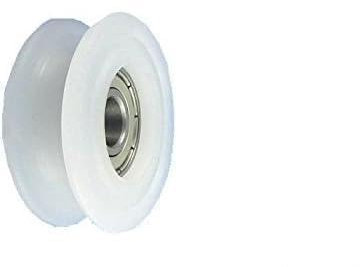 Zabi Nylon Seilrolle d= 45 mm fur Seil 6 mm Kunststoffprofilrollen mit Lagerung (Kugellager) d = 45 mm/6L