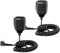 Retevis R321 Walkie Talkie Altoparlante Microfono 2 Pin Compatibile con Motorola DP1400 CP040 GP68 GP88 GP300 GP2000 CP88 CT150 P040 Pro1150 XTN446 HYT TC-500 Ricetrasmettitore (2 pezzi)
