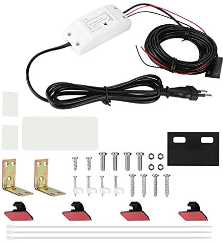 Ouvre-Porte de Garage Connecté WiFi, Télécommande de Porte de Garage, Contrôle à Distance, Contrôle Vocal, Prend en Charge Le contrôle App du téléphone, Compatible avec FTTT, SMart Life, Alexa, Google