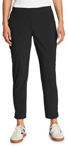 Eddie Bauer Women's Departure Ankle Pants, Black, Large