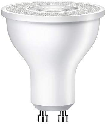 ledscom.de GU10 LED Leuchtmittel, PAR16, warmweiß (2700 K), 5,8 W, 468lm, 33°