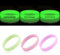 Benutzerdefinierte Leuchtende Silikon Armbänder Coole Dinge Armband Gummi Armbänder Silikon Armband Personalisierte Herren Frauen Silikon Armbänder Armbänder Gummi Multicolor Glühen im Dunkeln, 8 27
