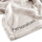 DecoKing Personalisierte Kuscheldecke 220x240 cm Creme Decke mit Namen Bestickt Microfaser Tagesdecke Fleece Mic