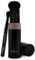 Pinselset Make-Up Luvia, Travel Set Espresso, 5 Kosmetikpinsel Inkl. Schminkpinsel Aufbewahrung, Schwaz, Vegan (Schwarz/Espresso)