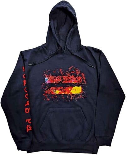 Ed Sheeran Hoodie Equals Logo Official Unisex Navy Blue Pullover