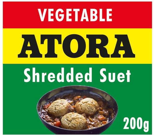 Atora Shredded Vegetable Suet, Vegetarian Alternative for Traditional Recipes, 200 g (Pack of 1)