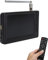 Televisore digitale da 5 pollici per auto campeggio cucina 1920 x 1280 risoluzione HD, batteria 1500mAh, antenna telescopica, TV portatile palmare TV analogica ATV, TV LED TFT a colori con telecomando