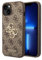 Guess GUHCP15M4GMGBR Hülle für iPhone 15 Plus 6.7 braun hardcase 4G Big Metal Logo