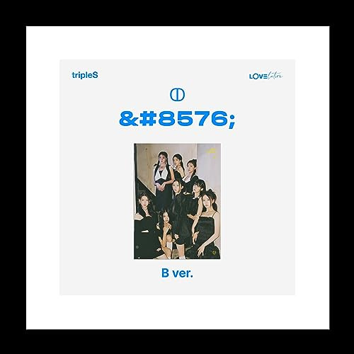 tripleS LOVElution MUHAN ↀ Mini Album CD+Booklet+Special class objekt+Sticker+Folded poster on pack+Clear postcard+Card cover sticker+Visual card+Tracking Sealed (B Version)
