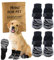 Anti-Rutsch-Socken für Hunde, Socken für Gehwege, warm/kalt, Pfotenschutz gegen Lecken und Rutschen, ideal für Hund Paw Schutz (XL)