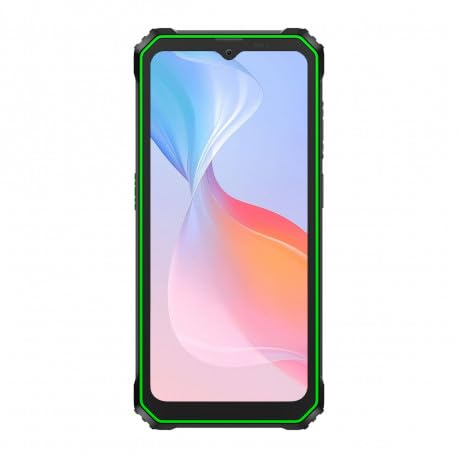 Blackview BV6200 Pro (Dual-SIM – 128 GB, 6 GB RAM – 13000 mAh) Grün