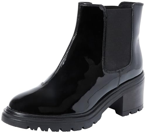 Geox D Damiana F, Stivaletto Donna, Black, 40 EU