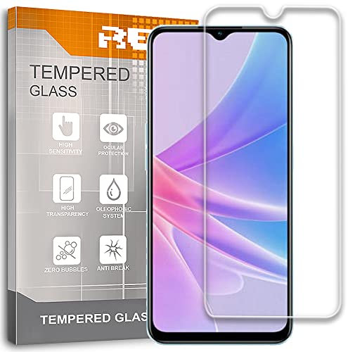 2X Protector de Pantalla para OPPO A58 5G - OPPO REALME 10 5G, Cristal Vidrio Templado Premium