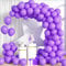 Unisun Palloncini Viola, 100Pezzi 10Pollici Viola Opaco Palloncino Donne Uomini Principessa Compleanno Proposta Matrimonio Anniversario Laurea Pensionamento Fidanzamento Halloween Valentino Deco