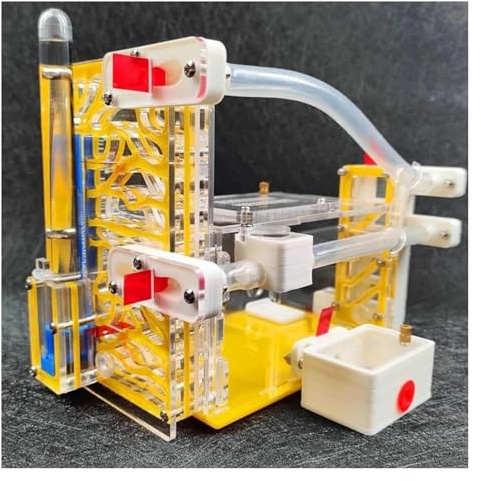 ZWQXZX Ameisennest Ameisenfarm Ameisenhaus 3D Acryl Ant Nest DIY Ant Farm Insekt Ant Nester Villa Pet Mania Lebensraum Ameisen Haustier Ökologische Box Ameisen Terrarium Ameisen Zucht Box(Yellow)