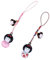 DEARMAMY Cartoon-schlüsselanhänger Ornament Schlüsselanhänger Für Frauen Schlüsselanhänger Ornament Satte Farben Und Angenehmes Handgefühl Zufällige Farbe