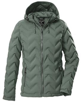 Killtec Damen Kow 23 Wmn Qltd Jckt Steppjacke/Funktionsjacke in Daunenoptik mit Kapuze