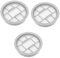 5 Piezas Hepa de Reemplazo Aspiradoras Compatible con Material Filtración Superior Accesorio de Limpieza