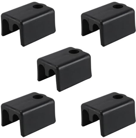 Enwye 5pcs Lawnmower Cable Clamp Twin Type731-04216ACompatible with Fits Many Models（Black）