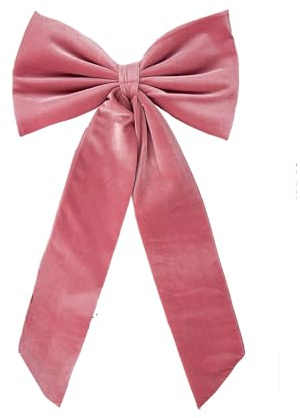 75 cm, grandi fiocchi in velluto, fiocchi di Natale, per matrimoni, feste, Natale, decorazione per la casa, fiocchi, grandi fiocchi decorativi, fiocchi in velluto, 75 cm