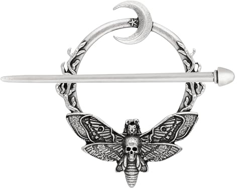 Hanary Halbmond Motte Haarnadel Gothic Haarnadel mit trendigem Design