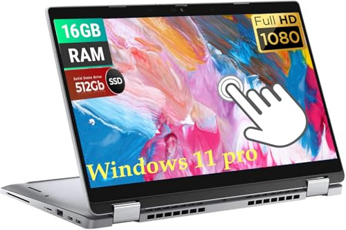 Dell Latitude 5320 2-in-1 TouchScreen Laptop Business, 13.3 FHD(1920x1080), Intel Core i7-1185G7, 16GB RAM, 512GB SSD, QWERTY Keyboard, Windows 11 Pro (Renewed)