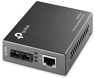 TP-Link 10/100M RJ45 to 100M Full-Duplex Multi-Mode SC Fiber Converter ( MC100CM)