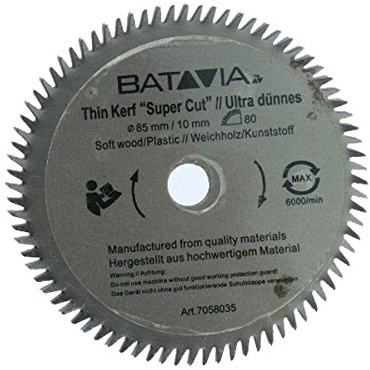 Ersatz-HSS Sägeblätter (2 Stück), 80 Zähne, für XXL Speed Saw