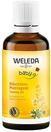 Weleda Lot de 6 flacons d'huile pour bébé enceinte 50 ml