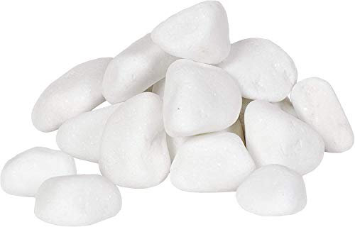B2C Decorative MARBLE EXTRA SNOW WHITE Stones/Pebbles *** HOME & GARDEN *** AQUARIUM THASSOS SHINY (1kg)