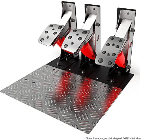 Extreme Sim Racing Inverted Pedals Kit Upgrade for Logitech G25, G27, G29, G920 and G923 Add-on - Brake Pedals With More Pressure - LOGITECH PEDALS NOT INCLUDED
