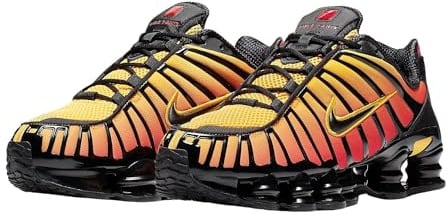 Nike AV3595-004 Shox TL Men Black/Black-Amarillo-University RED UK 7