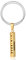 Personnalisé Porte-clés pour Hommes Femmes Nom Bar Porte-clés pour Les Filles Gravé Texte Personnalisé BFF Frères Sœurs Famille Amour Cadeaux 317L Inoxydable Acier Bande Pendentif Or