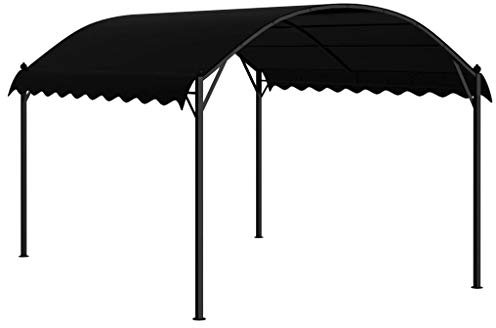 Tidyard Gazebo da Giardino, Gazebo da Esterno in Tessuto Antracite