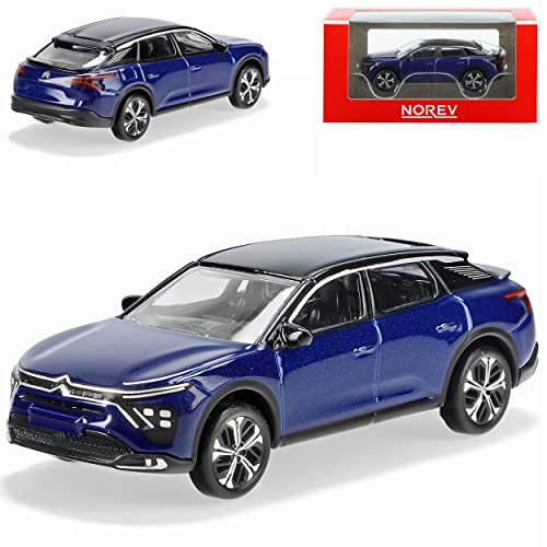 Norev Citroen C5 X Blau Ab 2021 1/64 Modell Auto