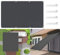 CHBIN Sonnensegel für Gartenpavillon Sunset Deluxe 2x5M Sonnenschutz UV Schutz Wasserabweisend Sonnensegel Wasserdicht Rechter Winkel Mit Spannseilen Für Garten Balkon, Dunkelgrau, 22173
