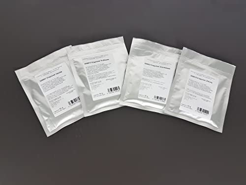 Hobbybäcker Eisset mit Eispulvern Schokolade, Erdbeer, Vanille und Zitrone, je 50g