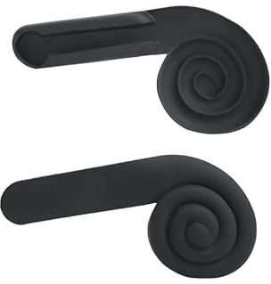 2 PCS-Ohrenschützer kompatibel für Pico 4, VR-Headset-Ohrenschützer, Virtual-Reality-Kopfhörer, verbesserter Sound, Rauschen, Lautstärkereduzierung, Zubehör für Gehörschutz (Schwarz)