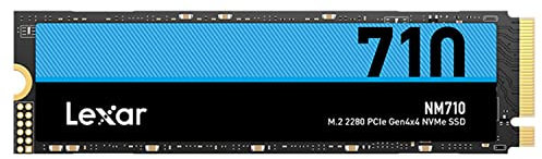 Lexar NM710 2TB SSD, M.2 2280 PCIe Gen4x4 NVMe Interne SSD, Bis zu 4850 MB/s Lesen, 4500 MB/s Schreiben, Internes Solid-State-Laufwerk für PC, Laptop und Gamer (LNM710X002T-RNNNG)