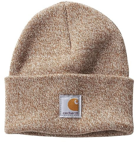Carhartt Mädchen Kids' Knit Watch Hat Beanie-Mütze, Kupfer/Natur, 6-14 Years