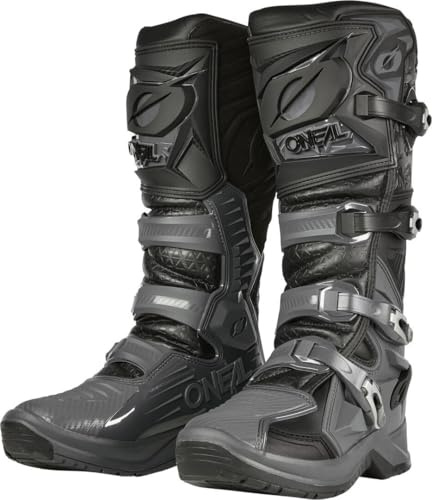 Oneal RMX Pro Motocross Stiefel, schwarz/grau, 43