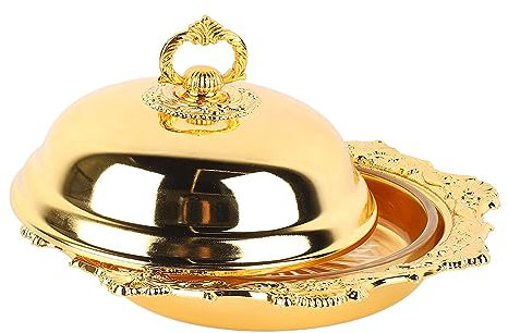 Butter-Servierbehälter, Mehrzweck-Butterdose, Dekorativ, Rund, für Hochzeit
