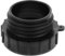 IBC Totentank-Adapter: 63 mm Feingewinde auf 60 mm Grob-/60 mm Feingewinde auf 60 mm Grobgewinde, IBC-Tragetaschen-Adapter, fein