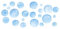jojofuny Amovibles Autocollants À Bulles Stickers: Stickers Salle De Bain - Décoration Autocollant pour Muraux Bulles Art Mural