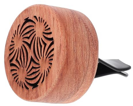 Healvian 3 STK Auto Diffusor für zu Hause Lavendel Mini ätherisches Öl Diffusor aus Holz Auto- -Diffusor Luft reinigen Wagen Zubehör Duftendes Holz schmücken Rosenholz